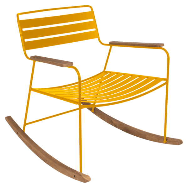 Surprising Outdoor Rocking Chair By Fermob in Honey
