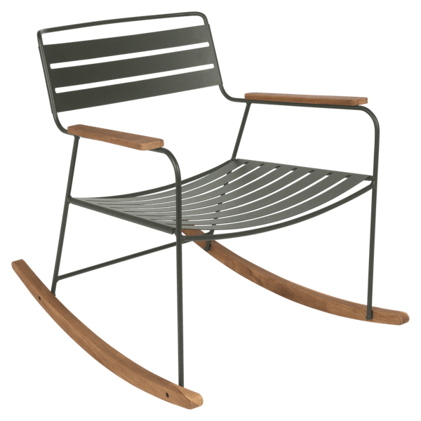 Surprising Outdoor Rocking Chair By Fermob in Rosemary