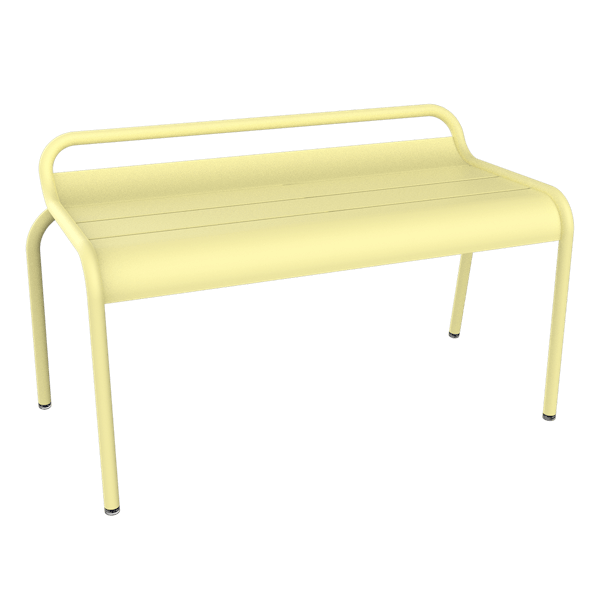 Luxembourg Compact Dining Bench By Fermob in Frosted Lemon
