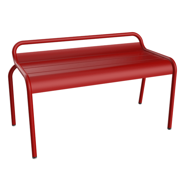 Luxembourg Compact Dining Bench By Fermob in Poppy
