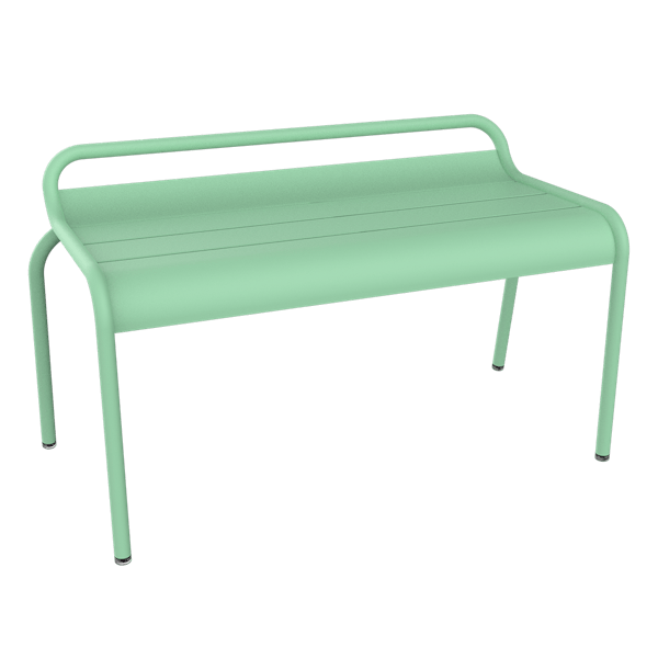 Luxembourg Compact Dining Bench By Fermob in Opaline Green