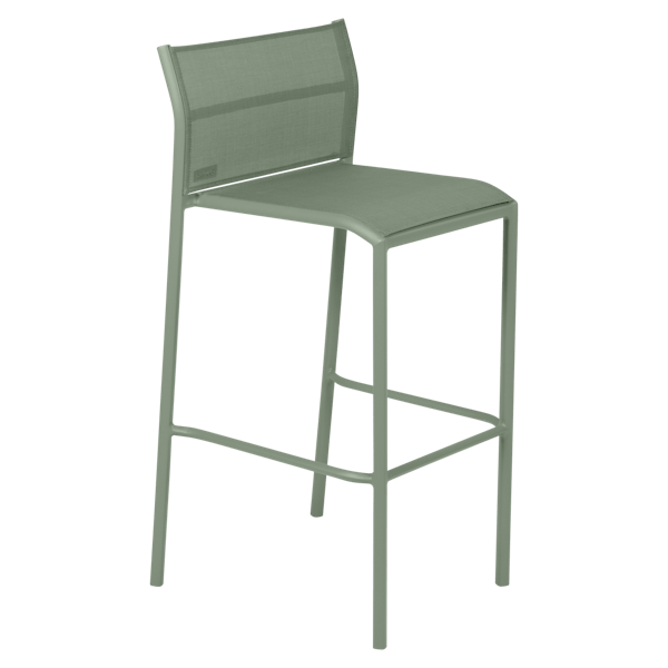 Cadiz Outdoor Dining High Bar Stool By Fermob in Cactus