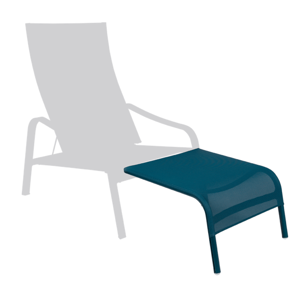 Alize Outdoor Footrest By Fermob in Acapulco Blue