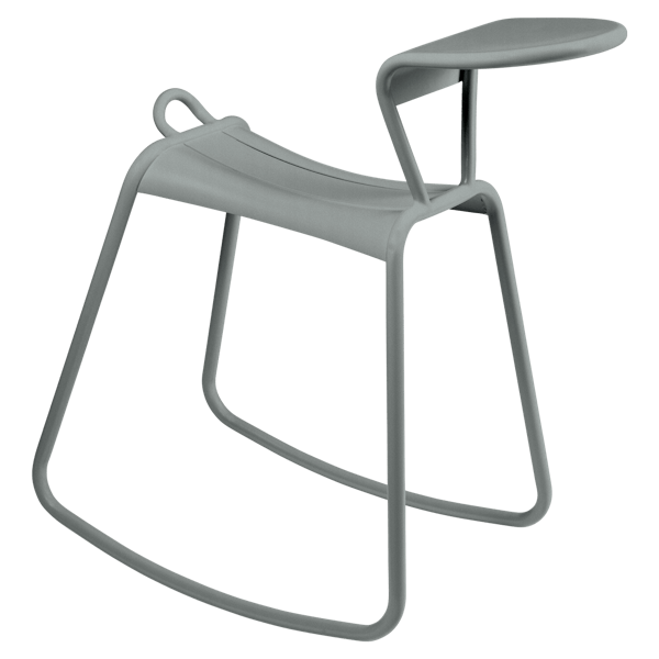 Adadesk Rocking Desk By Fermob in Lapilli Grey