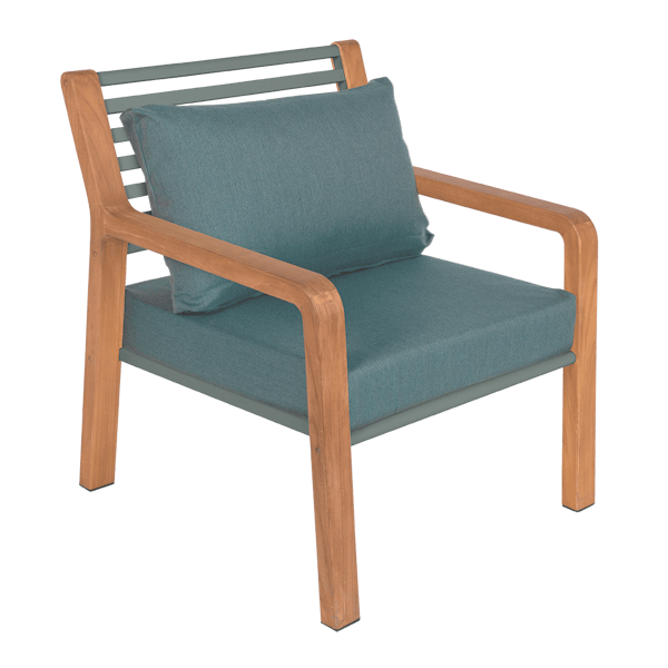 Somerset Outdoor Armchair By Fermob in Storm Grey
