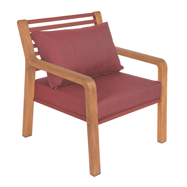 Somerset Outdoor Armchair By Fermob in Chilli