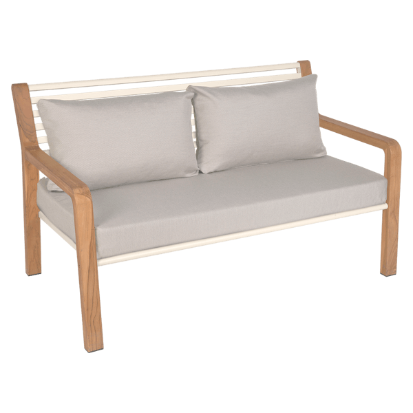 Somerset 2 Seater Outdoor Sofa By Fermob in Clay Grey