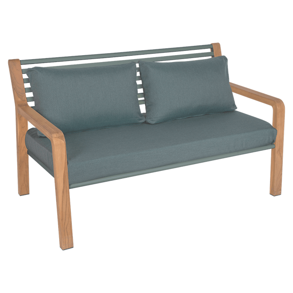 Somerset 2 Seater Outdoor Sofa By Fermob in Storm Grey