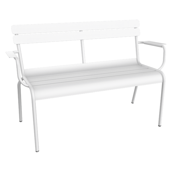Luxembourg Garden Bench By Fermob in Cotton White
