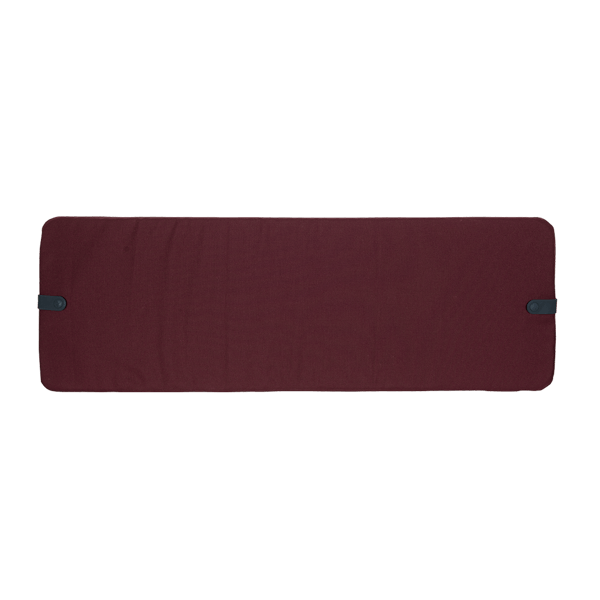 Colour Mix Outdoor Bench Seat Cushion 106 x 35cm By Fermob in Burgandy