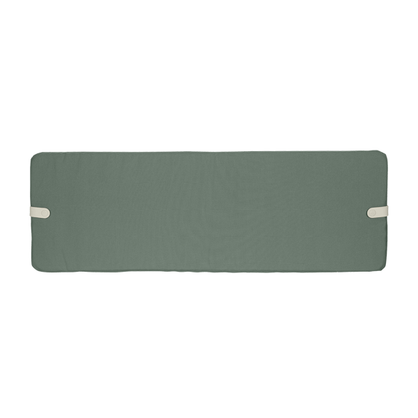Colour Mix Outdoor Bench Seat Cushion 106 x 35cm By Fermob in Safari Green