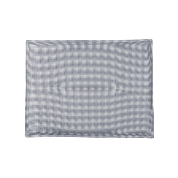 Les Basics Outdoor Bistro Chair Cushion 28 x 38cm By Fermob in Storm Grey