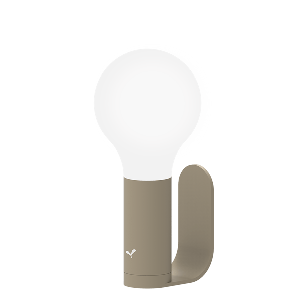 Aplô Lamp 24cm + Wall Bracket By Fermob in Nutmeg