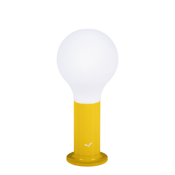 Aplô Lamp 24cm + Magnetic Base By Fermob in Honey 2023