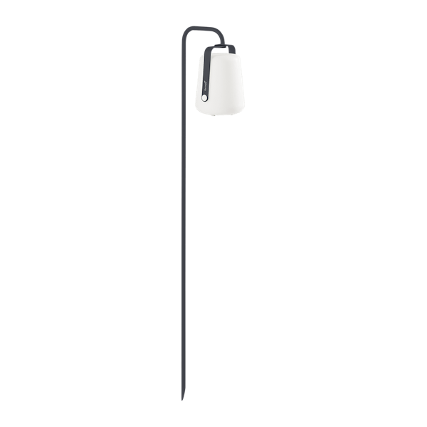Balad Lamp 25cm + Garden Stake By Fermob in Anthracite