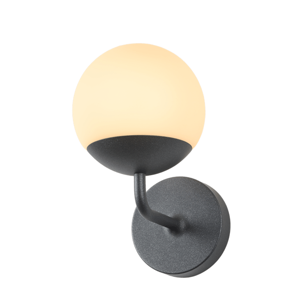 Mooon! Wall Light Ø15cm in Anthracite