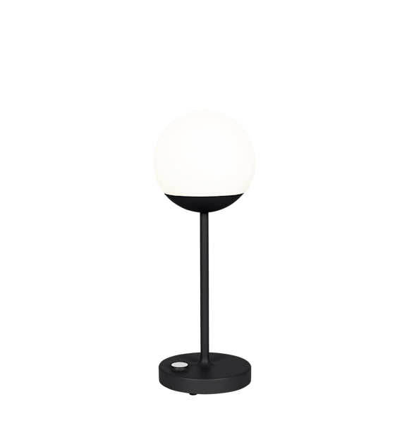 Mooon! Portable Table Lamp By Fermob in Anthracite
