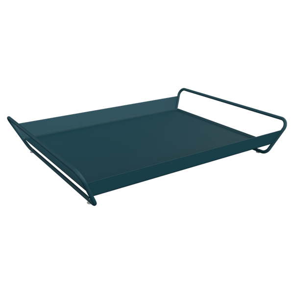 Alto Metal Tray Large By Fermob in Acapulco Blue