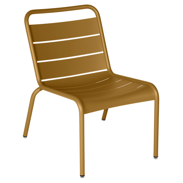 Luxembourg Outdoor Lounge Chair By Fermob in Gingerbread