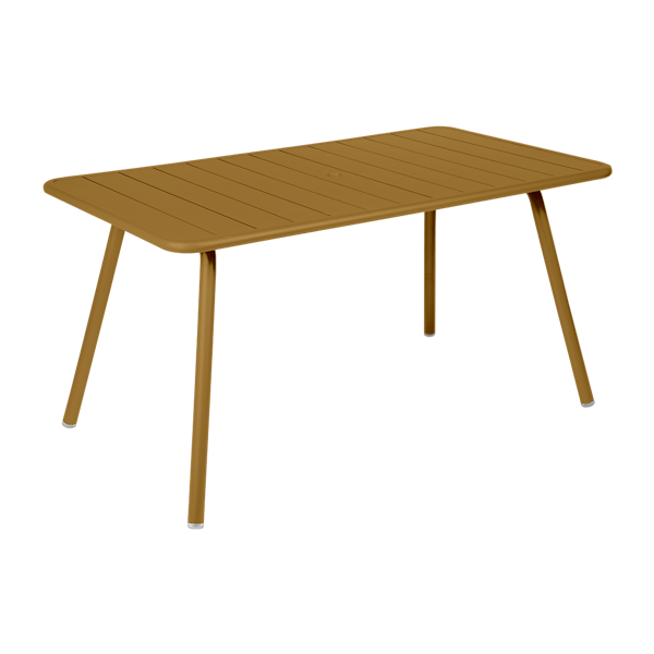 Luxembourg Outdoor Dining Table 143 x 80cm By Fermob in Gingerbread