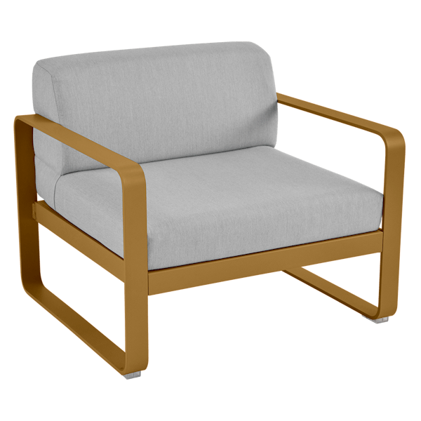 Bellevie Outdoor Lounge Armchair By Fermob in Gingerbread