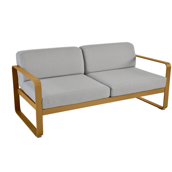 Bellevie 2 Seater Outdoor Sofa By Fermob in Gingerbread
