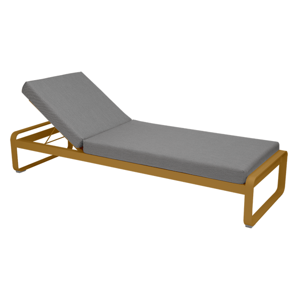 Bellevie Sunlounger By Fermob in Gingerbread