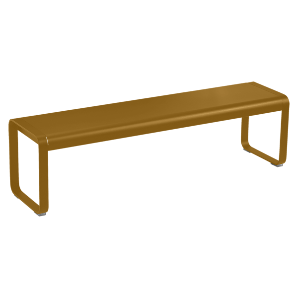 Bellevie Outdoor Dining Bench By Fermob in Gingerbread
