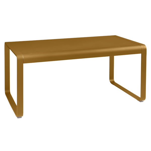 Bellevie Outdoor Dining Table 140 x 80cm By Fermob in Gingerbread
