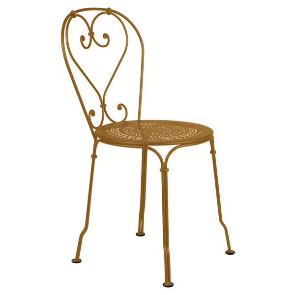1900 Garden Dining Chair By Fermob in Gingerbread