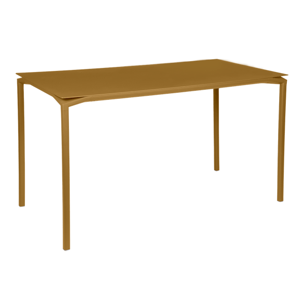 Calvi Aluminium Outdoor High Table 160 x 80cm in Gingerbread