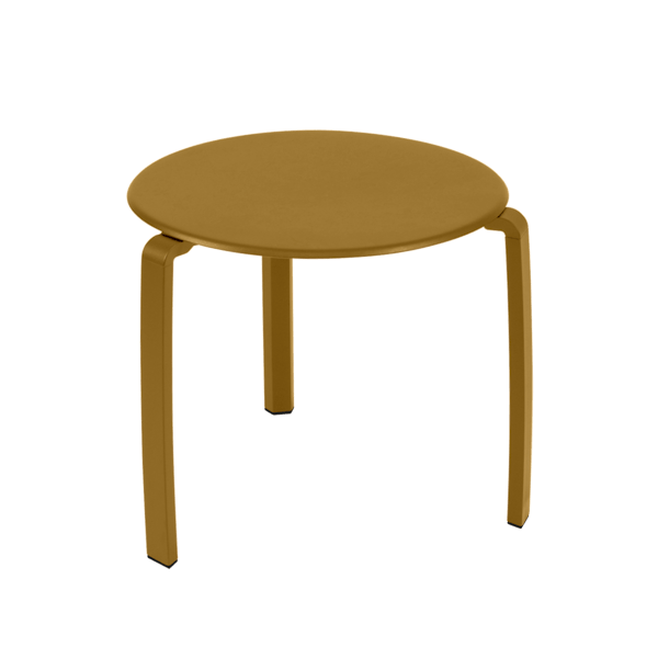 Alize Outdoor Low Side Table By Fermob in Gingerbread