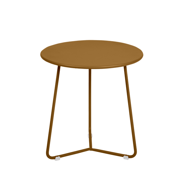 Cocotte Outdoor Metal Occasional Table By Fermob in Gingerbread