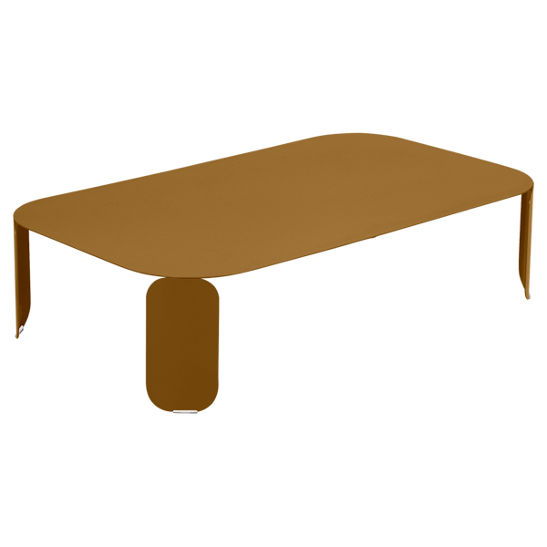 Bebop Low Table 120 x 70cm - 29cm High By Fermob in Gingerbread