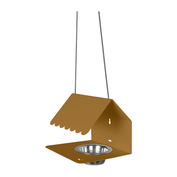 Picoti Hanging Bird Feeder By Fermob in Gingerbread