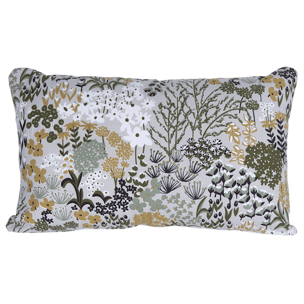 Bouquet Sauvage Champetre Cushion 68 x 44cm By Fermob in Clay Grey