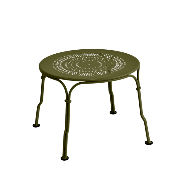1900 Garden Side Table By Fermob in Pesto