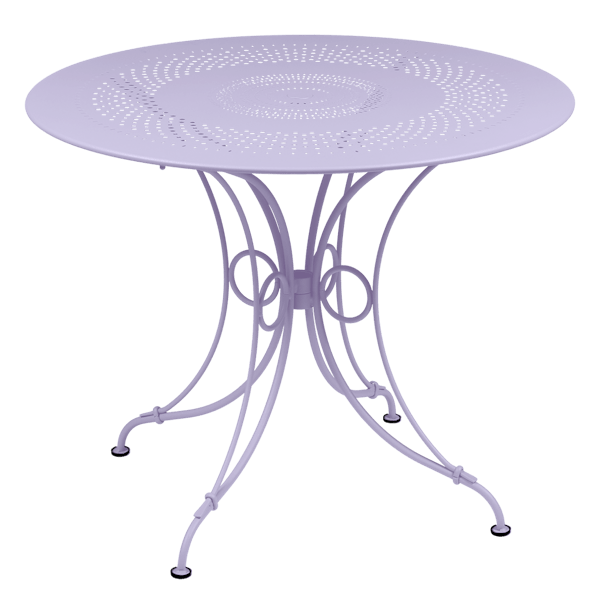 1900 Garden Dining Table Round 96cm By Fermob in Marshmallow