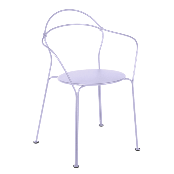 Airloop Garden Dining Armchair By Fermob in Marshmallow