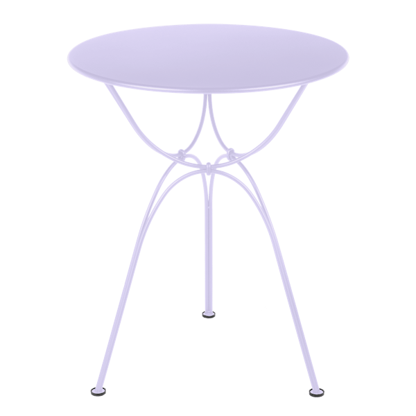 Airloop Garden Dining Round Table 60cm By Fermob in Marshmallow