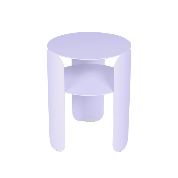 Bebop Outdoor Side Table 35cm By Fermob in Marshmallow