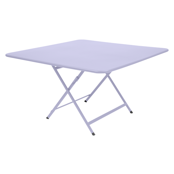 Caractere Large Square Folding Outdoor Dining Table By Fermob in Marshmallow