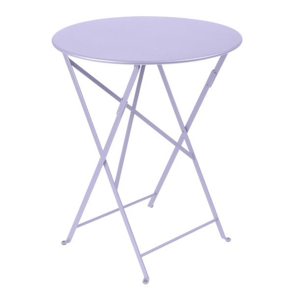 Bistro Outdoor Folding Table Round 60cm By Fermob in Marshmallow