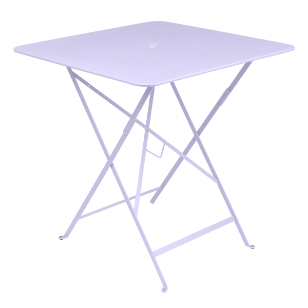Bistro Outdoor Folding Table Square 71 x 71cm By Fermob in Marshmallow