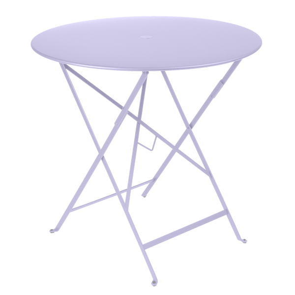 Bistro Outdoor Folding Table Round 77cm By Fermob in Marshmallow