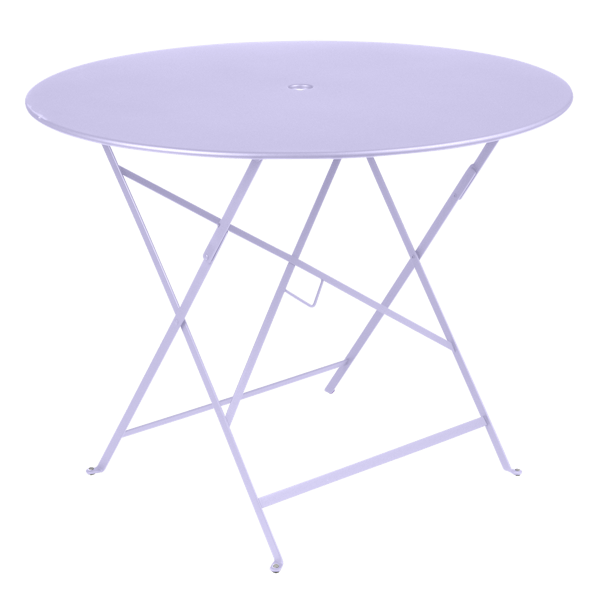 Bistro Outdoor Folding Table Round 96cm By Fermob in Marshmallow