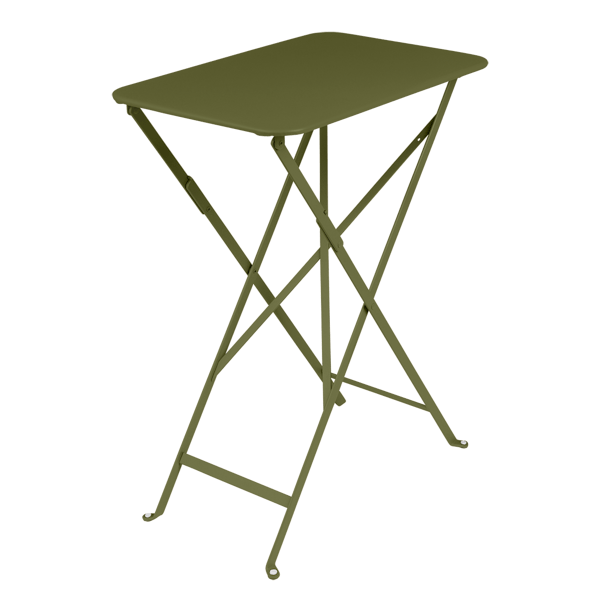 Bistro Outdoor Folding Table Rectangle 57 x 37cm By Fermob in Pesto
