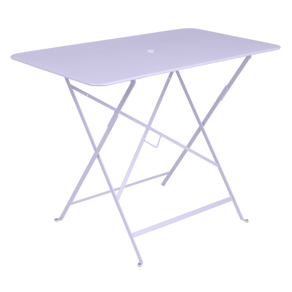 Bistro Outdoor Folding Table Rectangle 97 x 57cm By Fermob in Marshmallow