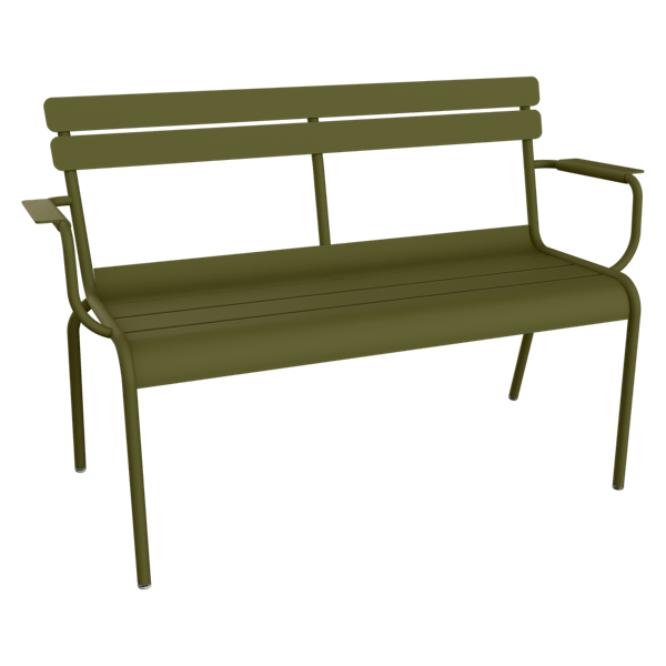 Luxembourg Garden Bench By Fermob in Pesto