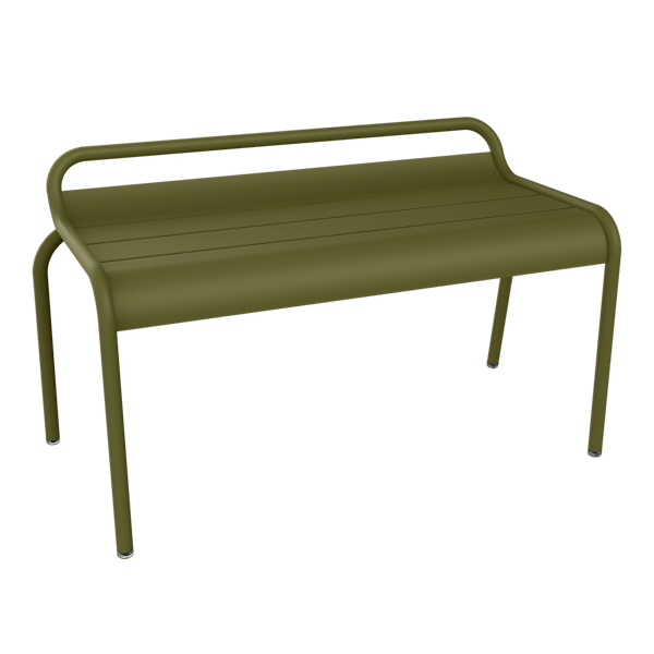 Luxembourg Compact Dining Bench By Fermob in Pesto